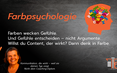 Farbpsychologie – Verleihe deinen Texten einen Extra-Zauber