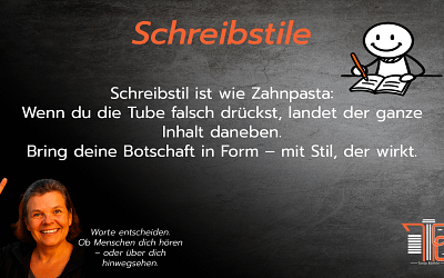Schreibstile, die wirken – Welche Technik passt zu deinem Blog und Marketing?