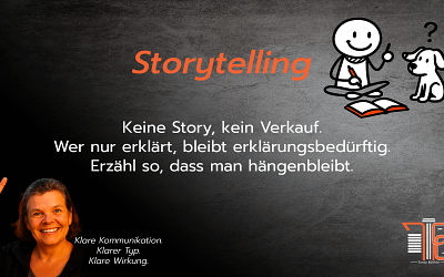Storytelling – ich erzähl dir eine Geschichte, die hängen bleibt