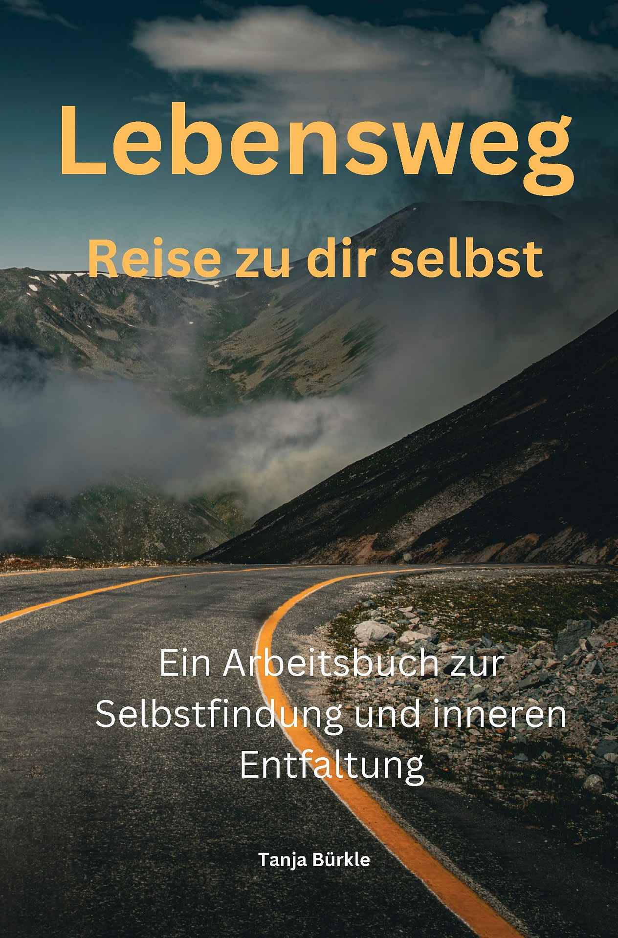 Lebensweg Cover. Ein Selbstfindung Arbeitsbuch